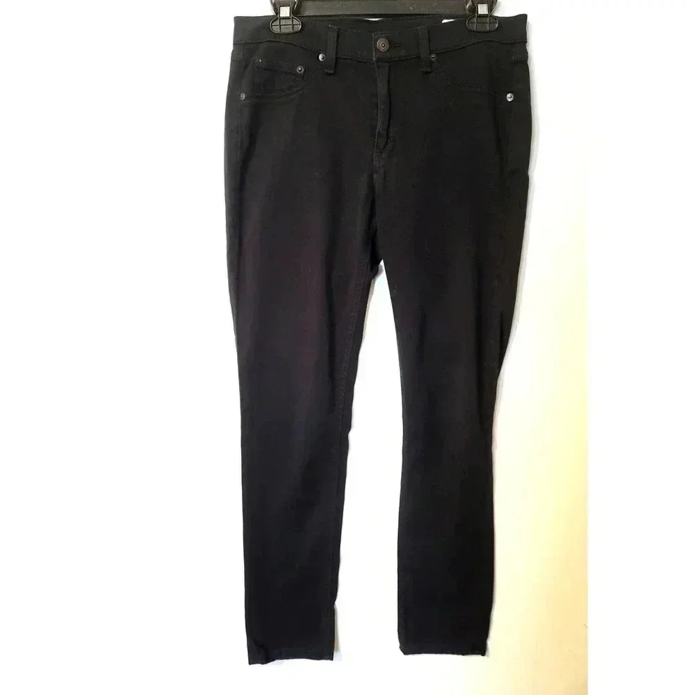 Rag & Bone Black Skinny Jean #6731 1J - Picture 1 of 6
